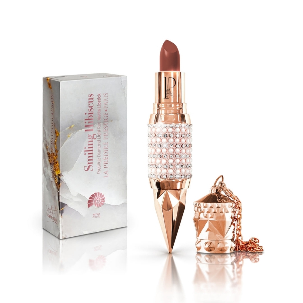 NEW Smiling Hibiscus Light Red Matte Lipstick